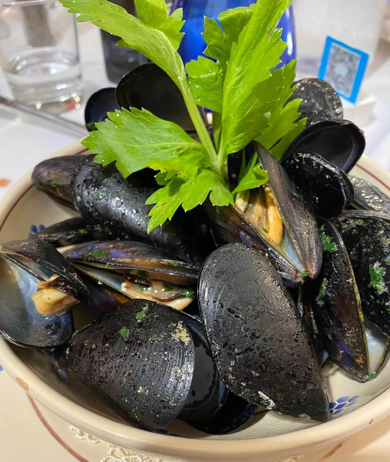 La Locanda di Nonna Mena - Moules à la sauce épicée