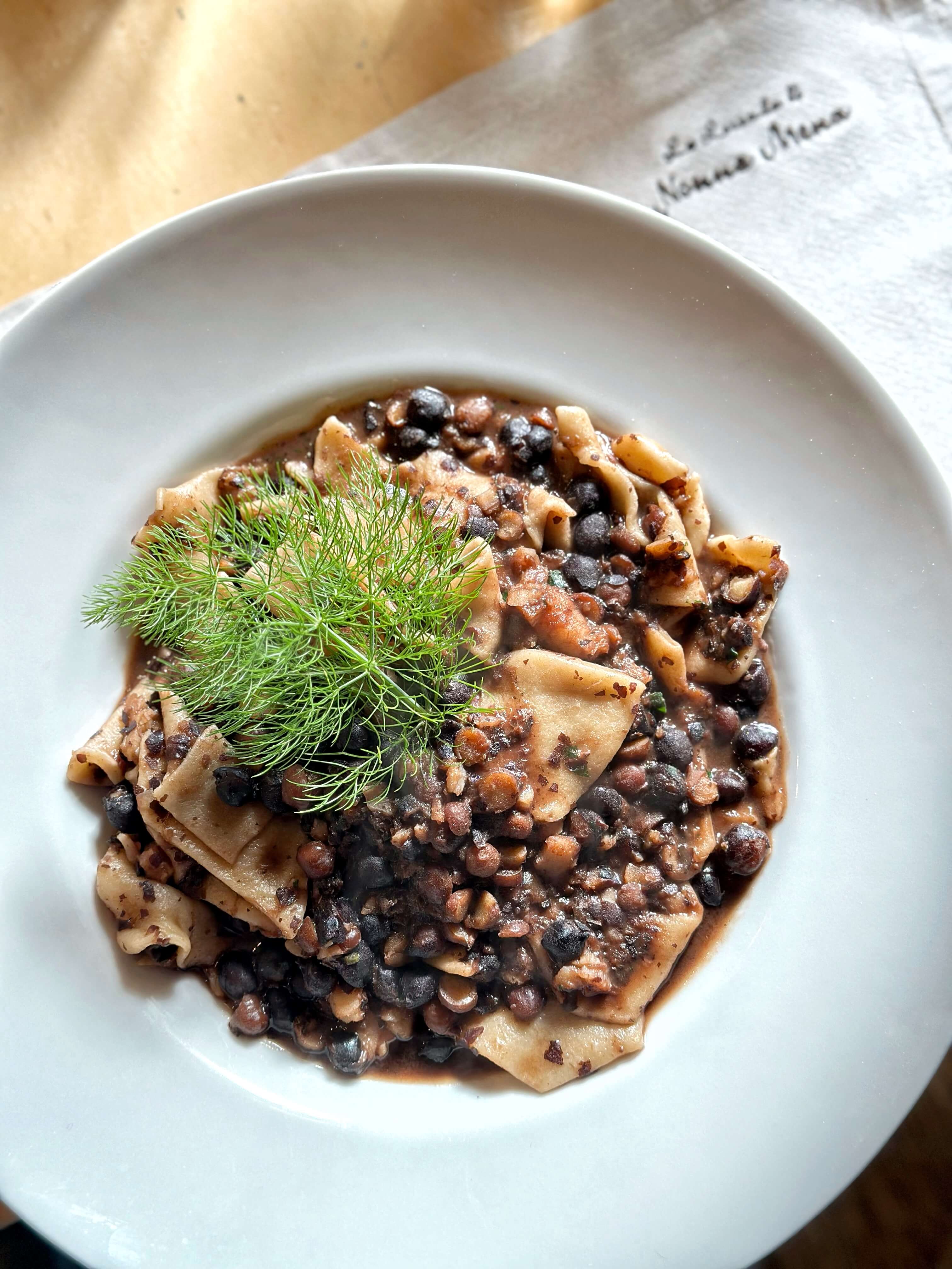 La Locanda di Nonna Mena - Pâtes aux légumineuses